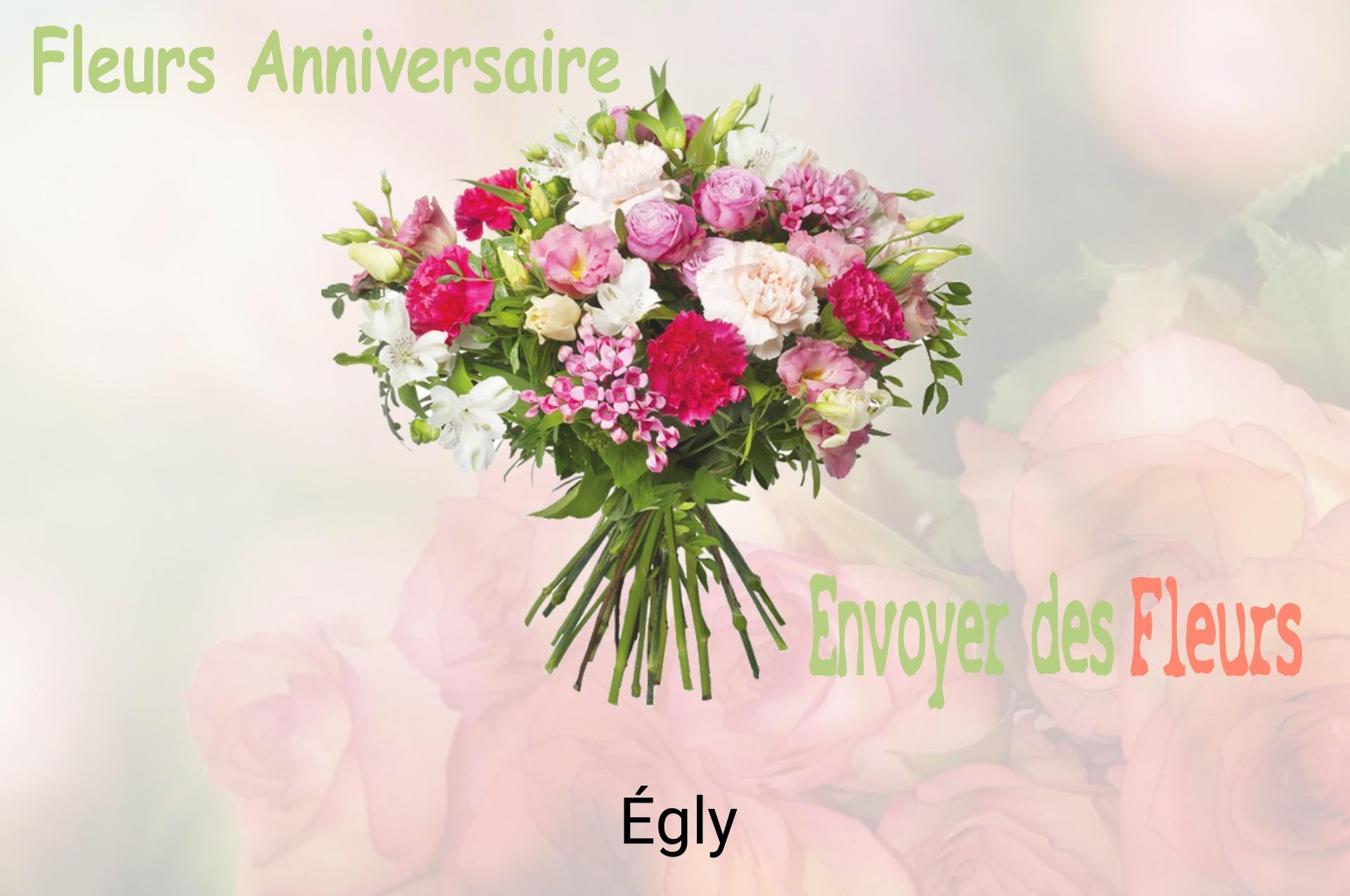 Bouquet de fleurs d’anniversaire livré à Égly